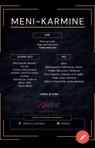 sala za karmine antea