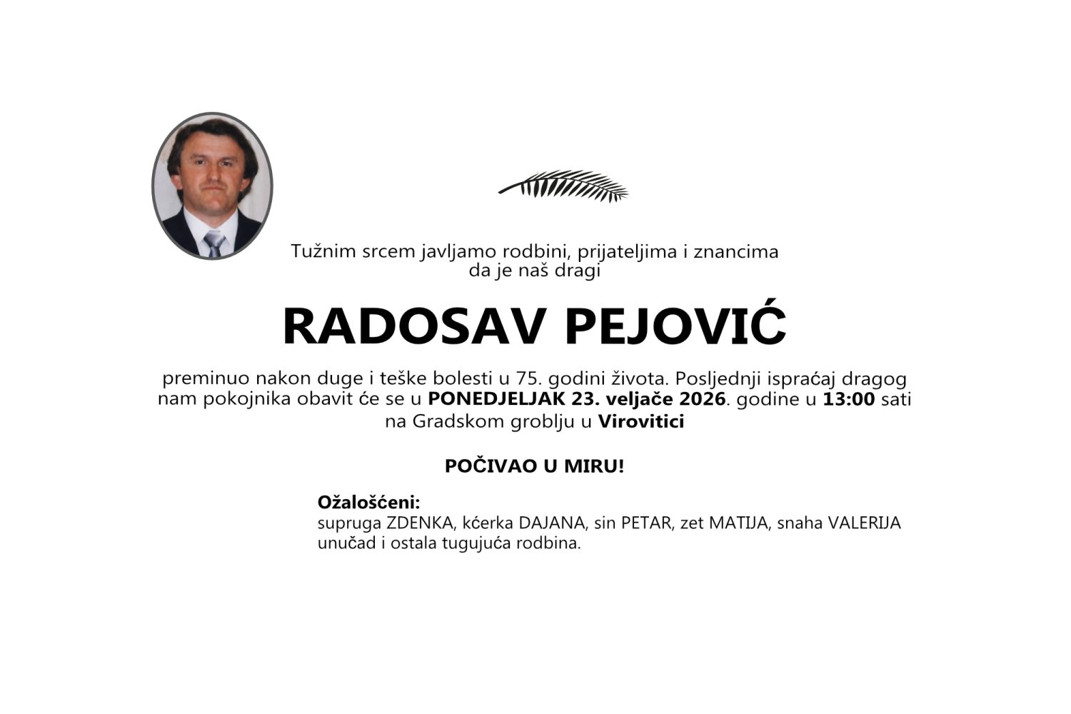 MUŠKA KLASIČNA test