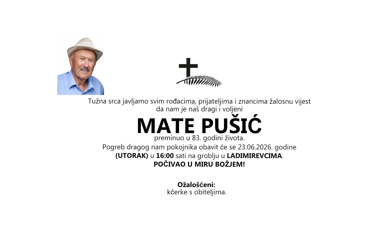 MUŠKA KLASIČNA test