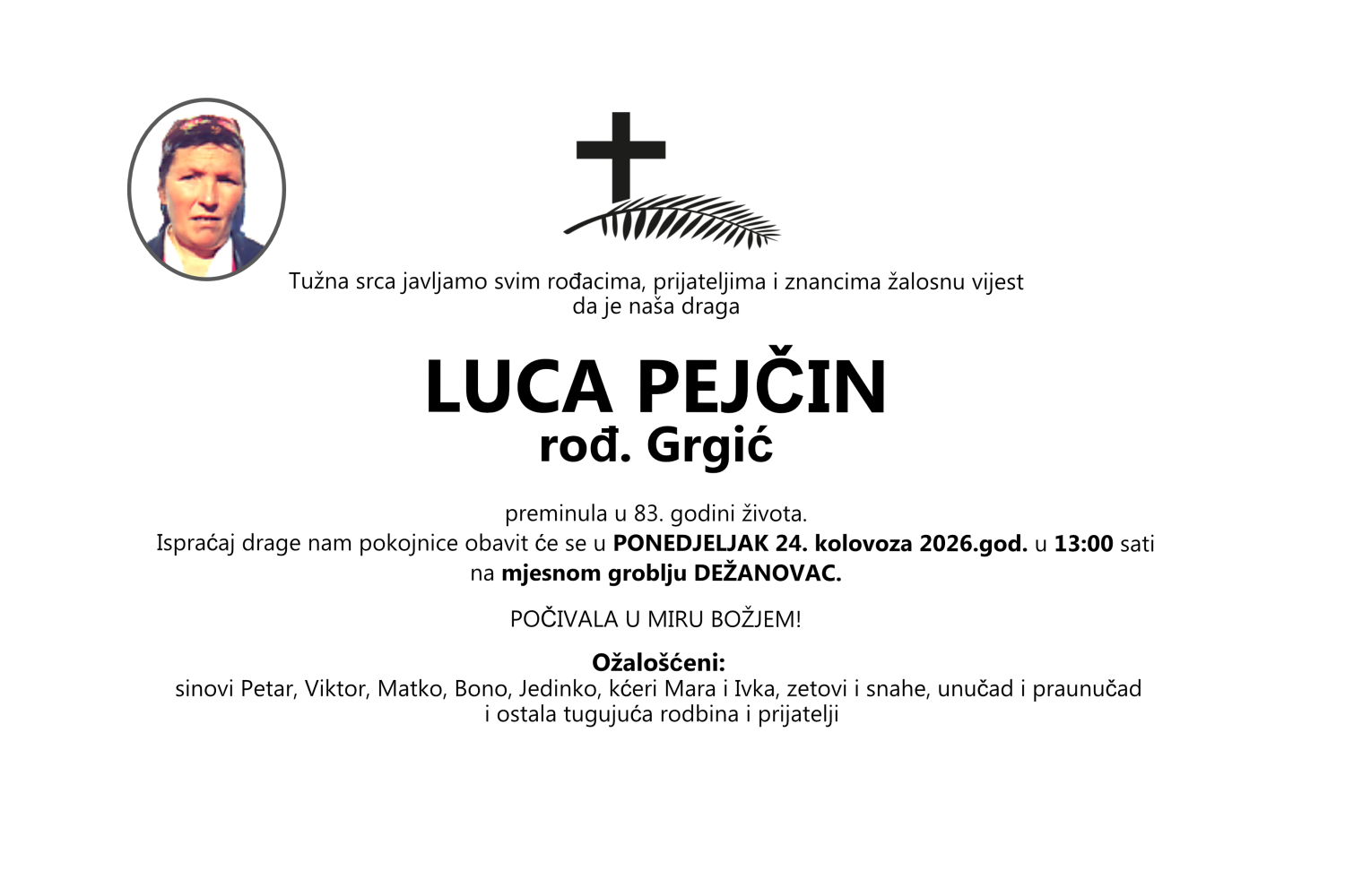 Luca Pejčin Osmrtnica JPG1